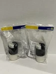 Leviton Thermoplastic Curved Blade/ground Locking Connector L5-30R Lot Of 2. Fixed Price $29.99.
