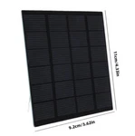 1.5W6V A-level Polycrystalline Silicon Solar Panel Pet Laminated. Fixed Price $10.60.