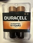 Duracell Coppertop Alkaline Batteries W/recloseable Package, 8 Count Exp. 2033. Fixed Price $18.99.