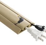 Ut Wire 3-CHANNEL Cord Protector & Concealer For Floor 5FT Beige. Fixed Price $24.99.