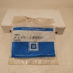 Nos Oem Vintage Gm 3975375 Mounting Plate. Fixed Price $28.80.