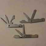 Mohawk & Zep Stainless Steel 3-TOOL Multi-tool Knife File Bottle Opener Silver. Fixed Price $27.50.