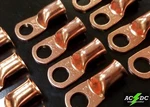 1/0 Gauge Ring 1/2 Hole Terminal Battery Lug Bare Copper Un-insulated Awg (50). Fixed Price $64.94.