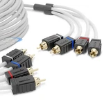 DS18 Marine Grade 4-CHANNEL Rca Cable Tinned Wire MOFCR-25FT.4CH. Fixed Price $47.95.