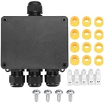 IP68 Waterproof Junction Box, 4-WAY Outdoor Cable Connectors With. Fixed Price $14.31.