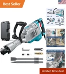 Portable Electric 14.5A Demolition Hammer With Carrying Case And Accessories. Fixed Price $339.99.
