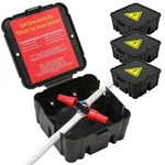Hfweenk Open Splice Junction Box (3 Pack), One-piece Black. Fixed Price $32.57.