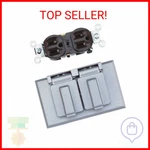 Raco #5712-5 Grey Dplx Out Cover. Fixed Price $16.73.