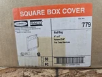 Hubbell Raco 779 Square Cover (box Of 50). Fixed Price $50.00.