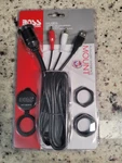 Boss Audio Systems MUSB35 3.5MM 6 Foot Aux Interface Mount And Cable. Fixed Price $15.99.