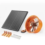 14" Gable Mount Fan Solar Power 1300 Cfm With Adjustable Thermostat & Outer Mesh. Fixed Price $123.99.