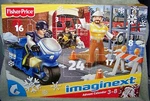 Imaginext 2011 City Christmas Advent Calendar Set 3 Figures & Accessories. Fixed Price $52.95.