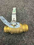 1" Forged Brass Full Port Press Ball Valve FNWX432G. Fixed Price $22.99.