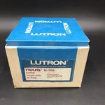 Lutron N-1PS-WH Nova Light Switch Single-pole Slide 120V/277V 20A White. Fixed Price $10.50.