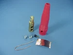 Leviton Red Series Detachable Male Cam Plug Ball Nose 400A 600V 18D24-R. Fixed Price $20.89.