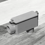 New Carlon E986J Type Conduit Body, 2" Electrical Pvc Elbow 6556948. Fixed Price $19.99.