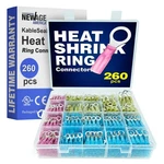 New Age America 260PCS Heat Shrink Ring Connector Kit Kableseal #. Fixed Price $37.75.