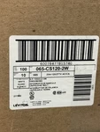 Qty 100 Leviton CS120-2W Spst Toggle Switch Grounding 20A 120/277V Ac White. Fixed Price $125.00.