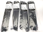 Pack Southwire 14" Black Cable Ties 100PCS BL14S0C Nylon. Fixed Price $29.99.