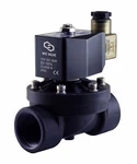 1" Inch PA66 Plastic Zero Differential Electric Solenoid Process Valve 12V Dc. Fixed Price $69.99.