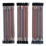 Elegoo Dupont Wire 120PCS(MALE To Female,male Female). Fixed Price $15.66.