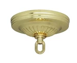 Satco Nuvo 90/1098 Traditional Canopy Kit Polished Brass Finish 5" Diameter. Fixed Price $12.99.