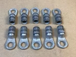 (10-PACK) Quickcable 1/0 Awg Lug Copper Crimp Battery Connector 1/2" Hd Ring. Fixed Price $29.90.