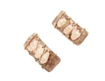 925 Sterling Silver Vintage Wire Frame Pearl Rectangular Earrings EG12418. Fixed Price $67.03.