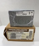 Wiegmann SC060604RC 6X6X4 Screw Cover Junction Pull Box Knockouts Power Raco. Fixed Price $15.99.