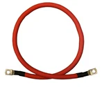 4 Awg Gauge Single Red Foot W/ 5/16" Lugs Pure Copper Powerflex Battery I.... Fixed Price $18.01.
