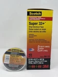 (10 Pack) 3M Scotch Super 33+ Vinyl Electrical Tape 06133 3/4"X 52FT. Fixed Price $34.99.