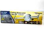 Raco 936 Ceiling Brace & Kit, Retro 1-1/2" Deep Steel Box. New. Fixed Price $28.56.