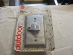 Ge Wet Location Single Pole Switch And Cover #5301-61D5 Nos. Fixed Price $8.00.