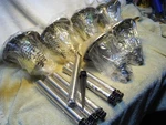 Paradise Piece Pathlight Set M48622 Solar Garden. Fixed Price $24.99.