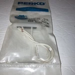 Perko 2 Qty Utilty Light Shielded Cover - White 140DPNYN Nos BA8. Fixed Price $12.00.