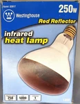 Nib Westinghouse Reflector Infrared Heat Lamp 250W R40 Chicken Coop, Spa. Fixed Price $29.00.