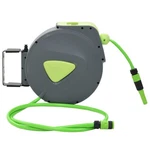 Retractable Garden Hose Reel Wall Mounted Automatic Rewind Vidaxl. Fixed Price $64.99.