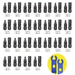 Solar Connectors, 50PCS Male/female Waterproof IP67 25 Pairs MC4 1000V 30A, S.... Fixed Price $29.14.