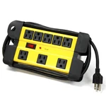 Hd Ul 8 Way Electrical Outlet Wall Plug Metal Power Strip Extension Cords. Fixed Price $26.99.
