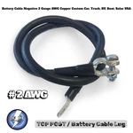 Battery Cable Negative 2 Gauge Awg Copper Custom Car, Truck, Rv, Boat, Solar Usa. Fixed Price $14.95.