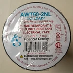 4 Rolls American Granby AWT60-2NL Electrical Tape Inch X Feet. Fixed Price $28.99.