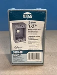 Bell Outdoor Metal Outlet Box (3) 1/2" Cat# 5320-0B. Fixed Price $11.99.