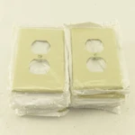 Leviton 221-PJ8-I Gang Wall Plate Thermoplastic Ivory Lot Of. Fixed Price $11.75.
