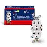 Leviton CBR20-WMP 20A 125V 2-POLE 3-WIRE Preferred Outlet Duplex Receptacle. Fixed Price $35.57.