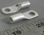 #6 Awg Terminal Lug, Tinned Copper Cable Wire With 1/4" Stud Closed D14 Ring. Fixed Price $1400.00.