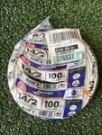 Romex 14/2 Type Nm-b Southwire 100FT Electrical Wire, White 28827423. Fixed Price $65.00.