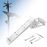 Adjustable Solar Pole Mount Bracket Kit For 0-50W Panels Outdoor Use. Fixed Price $57.90.
