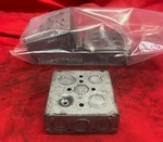 Steel City Square Box 521511234EW (lot Of 4). Fixed Price $15.00.