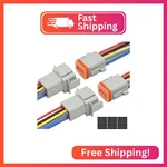 Alfoci 2 Set 8 Pin Dt Deustch Waterproof Automotive Electrical Butt Connector Wi. Fixed Price $22.06.
