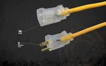 Coleman Cable 01488 14/3 Insulated Outdoor Extension Cord With Lighted End. Fixed Price $62.18.